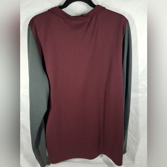 Patagonia Capaline 3, polar tech, Burgundy/gray 1/4zip pullover, XXL - Picture 4 of 4